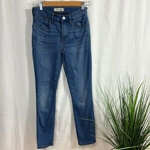 Madewell Roadtripper Crop High Rise Skinny Jeans 
Size 25
